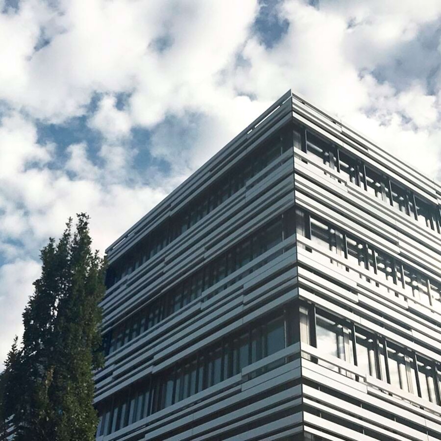 Aussensansicht des MVZ Team Buderer in Bietigheim Bissingen, Borsigstra&szlig;e.