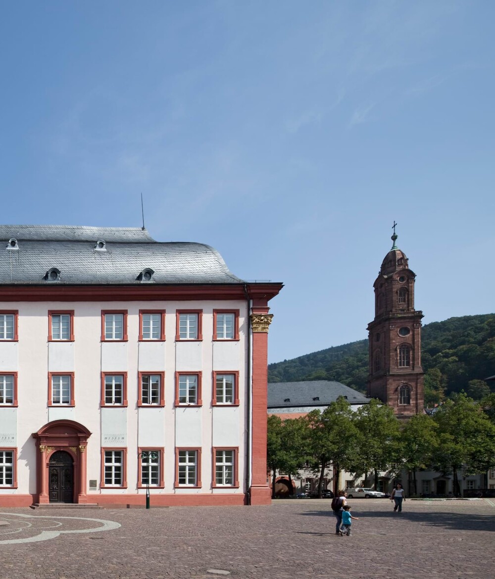 Foto des historischen Geb&auml;udes der Universit&auml;t Heidelberg