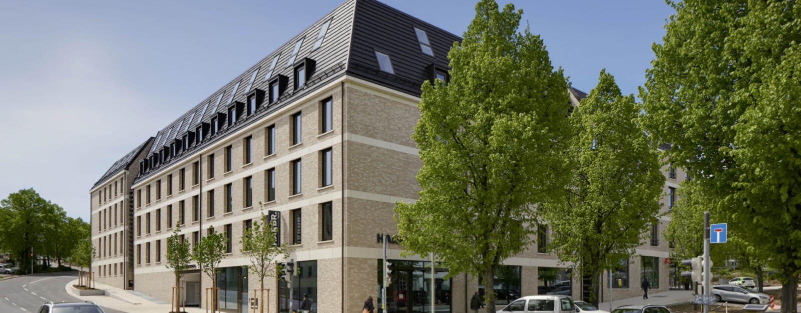 Aussenansicht eines Standortes.